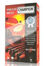 CHAMPION SPARK PLUG WIRE SET Fıat Tıpo Mpı Slx 1.6 Ie 8v 94-00 159b9000 4cc 8.5 Mm Mavi Silikon Performans Buji - Görsel 2