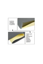 ETÜRKELİ Yapışkanlı Eva Oto Ses Yalıtım Malzemesi 50x100 Cm 3mm - Görsel 3