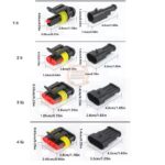 3 Pin Su Geçirmez Kablolu Konnektör Soket Takımı-Araba Oto Marin Elektrik Soket Kiti 3 Pin Su Geçirmez Kablolu Konnektör Soket Takımı-Araba Oto Marin Elektrik Soket Kiti - Görsel 4